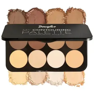 Paleta Cieni Do Konturowania Twarzy Douglas Rozświetlacz Róż Bronzer
