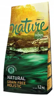 NATURE Grain Free Holistic Łosoś Mono - sucha karma dla psa - 12kg
