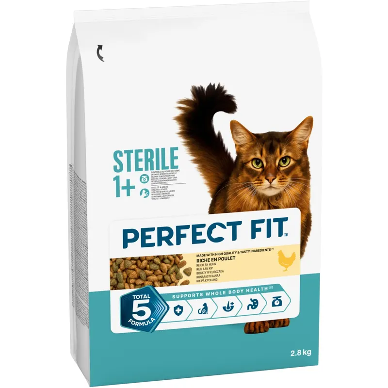 Perfect Fit Sterile 1+, z kurczakiem - 2,8 kg