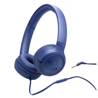 Słuchawki przewodowe nauszne JBL Tune 530 Wired Niebieskie
