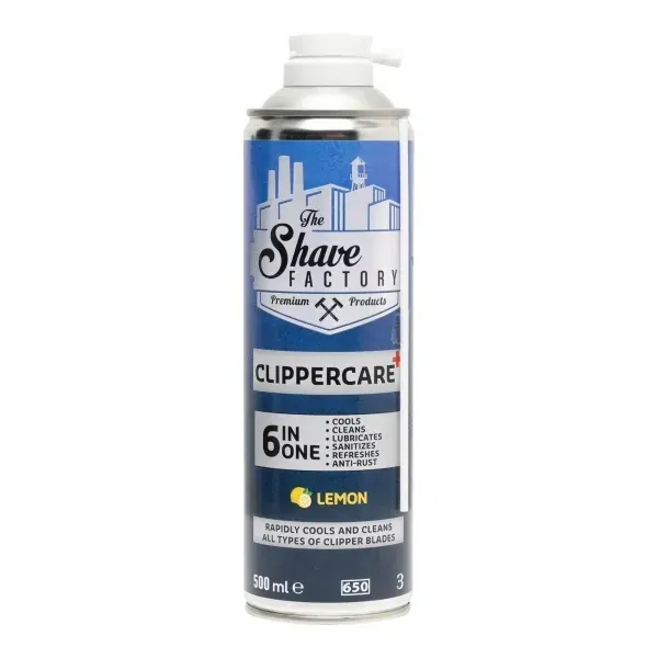 The Shave Factory - Clippercare Spray 6in1 - Spray do maszynek 6w1 500ml