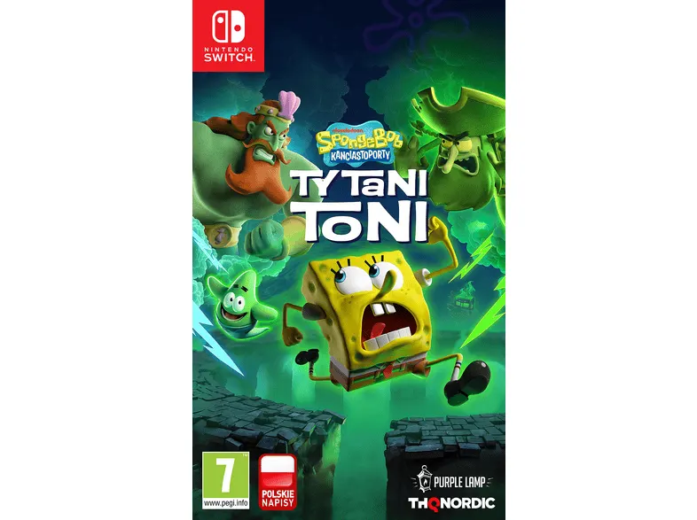 Gra Nintendo Switch PLAION SpongeBob SquarePants: Titans of the Tide