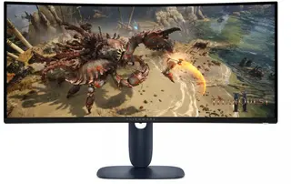 Dell Monitor AW3425DWM 34 cale Curved AMD FreeSync VA 180Hz WQHD (3440x1440)/21:9/1xDP/2xHDMI/2xUSB 3.2/3Y AES&PPE