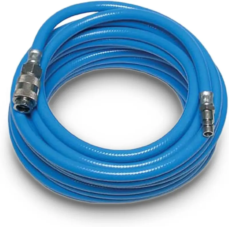 WĄŻ SPRĘŻONEGO POWIETRZA 10M 6MM PCV 20 BAR ZŁĄCZKI