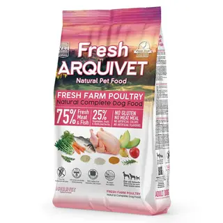 ARQUIVET Fresh Kurczak i Ryba Oceaniczna - półwilgotna karma dla psa - 10 kg