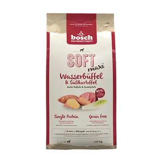 bosch HPC Soft Maxi, bawół wodny i słodki ziemniak - 1 kg