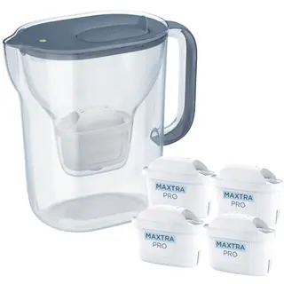 Dzbanek filtrujący Brita Style Essential Szaroniebieski + 4 wkłady Maxtra Pro Pure Performance
