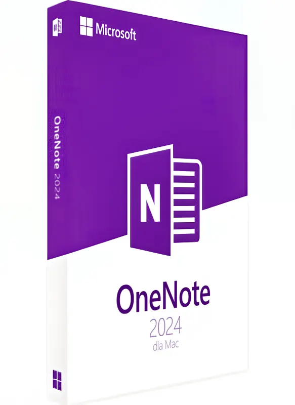 Microsoft OneNote 2024 dla Mac - licencja wieczysta ESD 1 PC