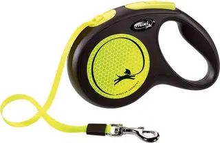 FLEXI New Neon M - smycz automatyczna - 5m