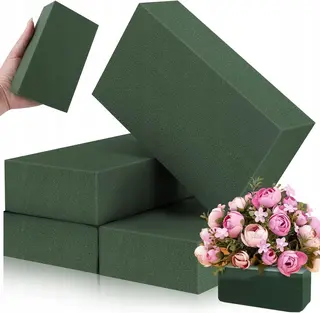 Florystykaislub gąbka florystyczna mokra