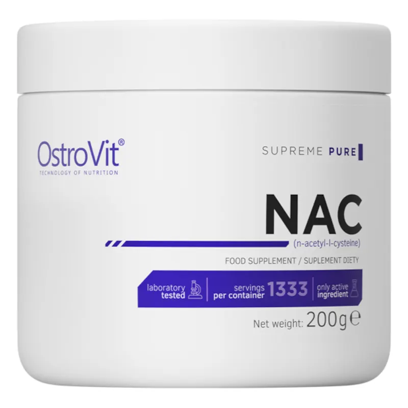 Aminokwasy N-acetyl-L-cysteina Ostrovit NAC Pure 200g