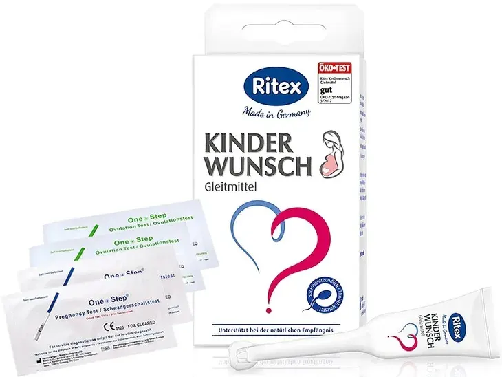 Ritex Kinderwunsch żel wspomagający poczęcie 8x4ml lubrykant płodności +4p