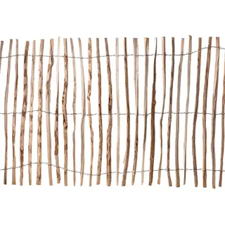 Płot ogrodowy leszczynowy Karo 500 x 120 cm (4-6 cm)