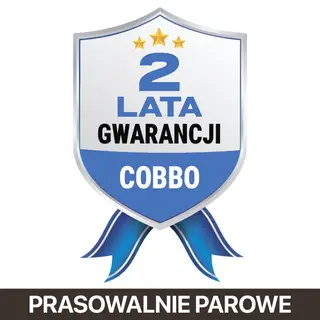 2 LATA GWARANCJI - PRASOWALNICE PAROWE COBBO