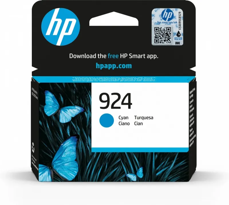 HP Tusz 924 Cyan 4K0U3NE