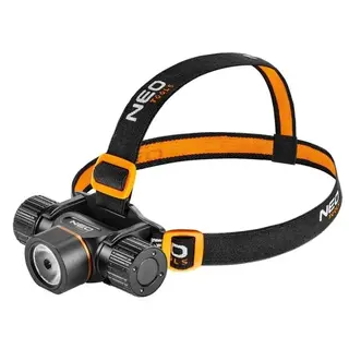 Latarka czołowa aku/bateryjna USB LED NEO 99-029