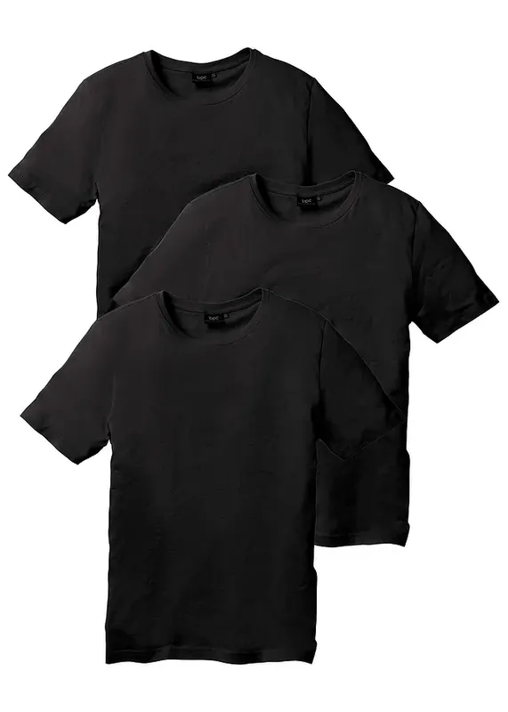 T-shirt, regular fit (3 szt.)