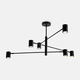 Lampa sufitowa PEDRO PEN4104-6BK