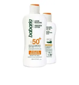 Babaria Solar Piel Sensible SPF50+ Leche Set
