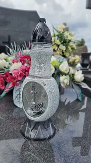 Karafa ZŁOTO Piękny znicz