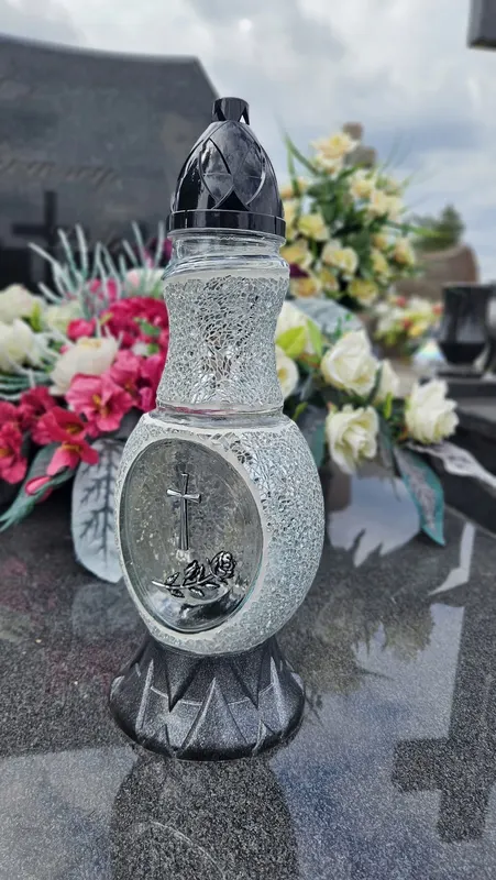 Karafa ZŁOTO Piękny znicz