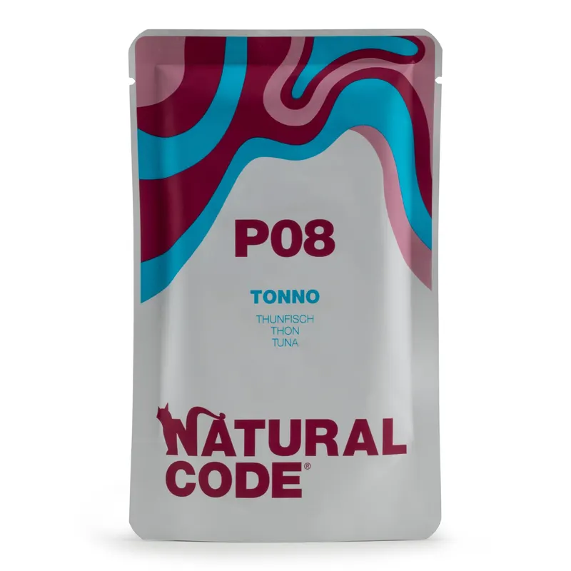 Natural Code Soft Jelly Pouch, 6 x 70 g - Tuńczyk