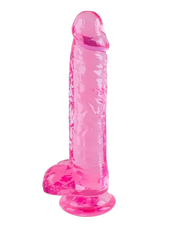 Pop Rocket Pink Classic Jelly Dildo 17 cm