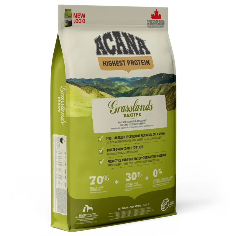 Acana Highest Protein jagnięcina, kaczka i jajka - 6 kg
