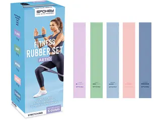 Zestaw gum fitness SPOKEY Artio 5 szt.