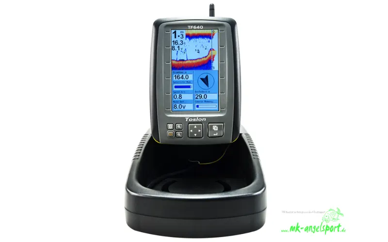 Kolorowa echosonda Seaeye Toslon TF640 z GPS i kompasem