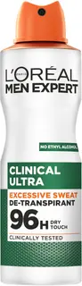Loreal Men Expert Clinical Ultra 96H Antyperspirant w Sprayu 150ml