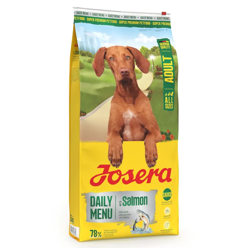 Josera Daily Menu Adult, łosoś - 12,5 kg