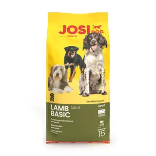 JosiDog Lamb Basic, jagnięcina - 15 kg