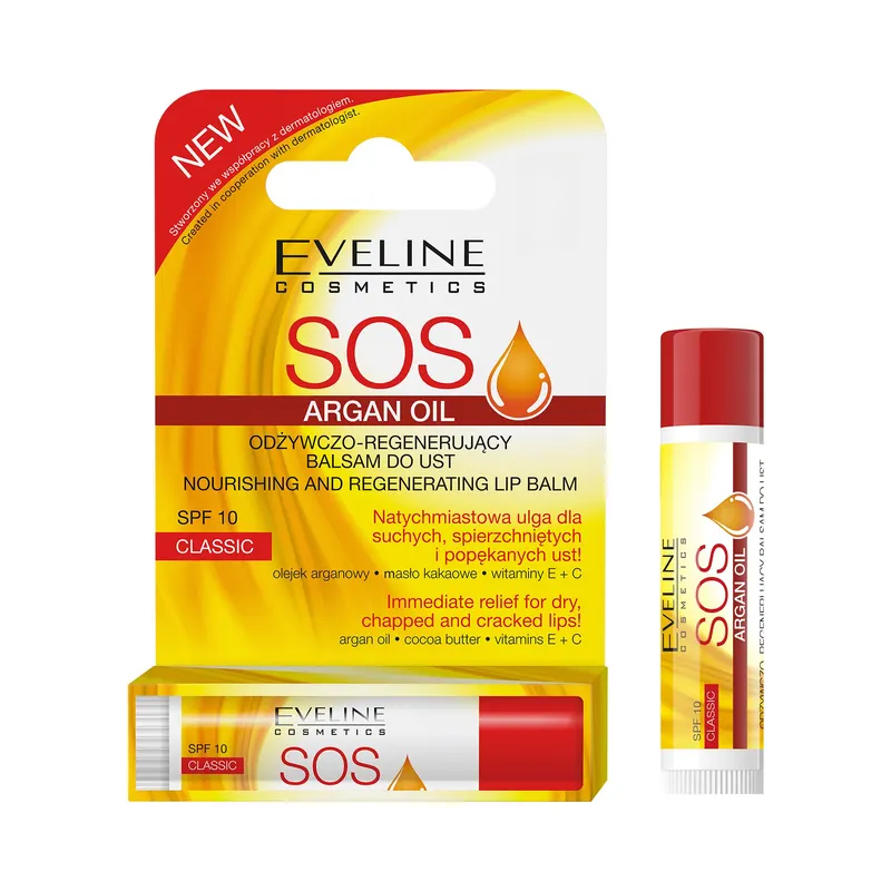 Odżywczo-regenerujący balsam do ust sos classic
