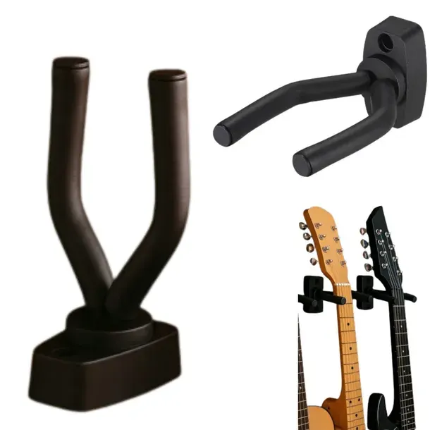 WIESZAK HAK GITAROWY ŚCIENNY UCHWYT DO GITARY UKULELE ELEKTRYCZNA KLASYCZNA