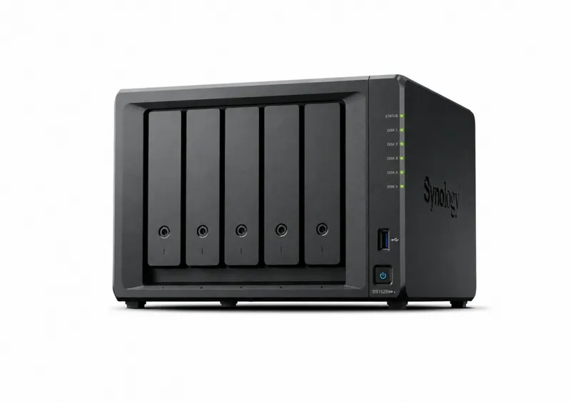 Synology Serwer NAS DS1525neo+ 5x0HDD 2,2Ghz 1x4GB DDR4 2x2,5GbE 3Y