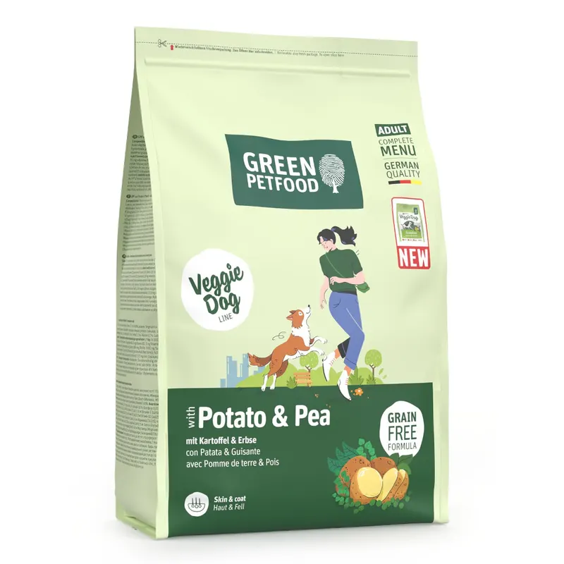 Green Petfood, ziemniaki i groszek - 3 kg