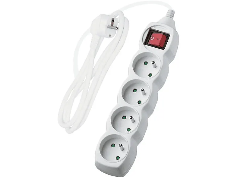 Listwa DPM 4 gniazda z uziemieniem 1.5m