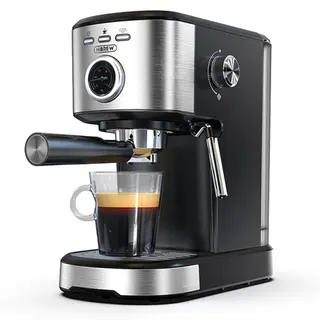 Ekspres do kawy półautomatyczny HIBREW H5A, zbiornik na wodę 1,2 l, 15 barów