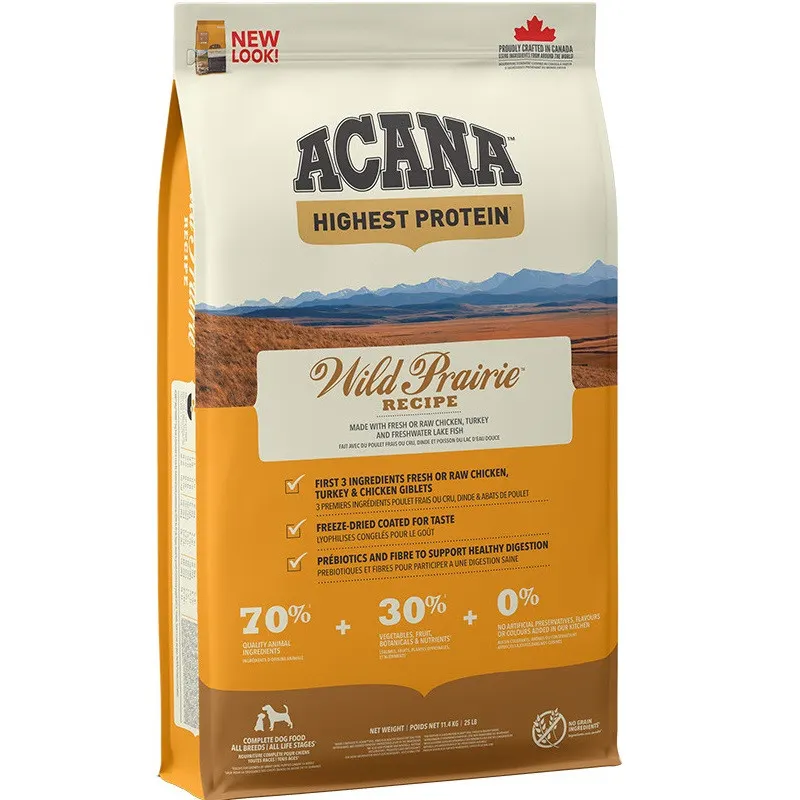 ACANA Highest protein Wild Prairie Dog - sucha karma dla psa - 11,4kg