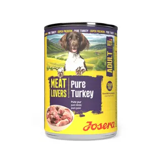 Josera Meatlovers Pure, 6 x 400 g - Indyk (nowy wygląd)