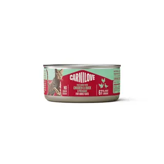 Carnilove Cat Paté, 6 x 100 g - Kurczak, kaczka i bażant