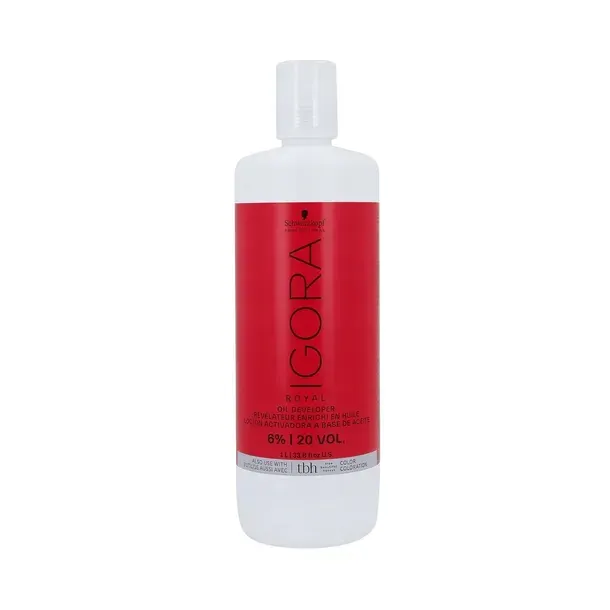 Utleniacz Schwarzkopf Igora Royal do koloryzacji i rozjaśniania 6% 1000 ml