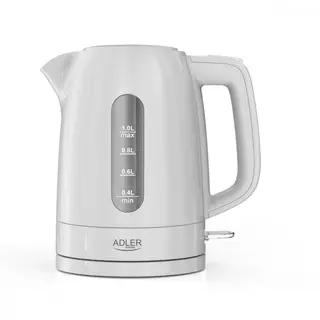 Adler Czajnik 1.0l biały AD 1380w