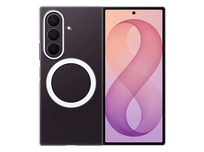 Etui SAMSUNG Clear Magnet Case do Galaxy Z Fold8 Ultra EF-CF976CTEGWW Przezroczysty