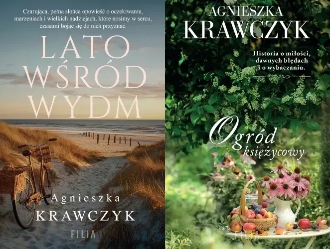 PAKIET 2X LATO WŚRÓD WYDM + OGRÓD KSIĘŻYCOWY - AGNIESZKA KRAWCZYK