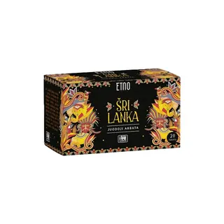 Herbata czarna ETNO Šri Lanka, 20 szt.