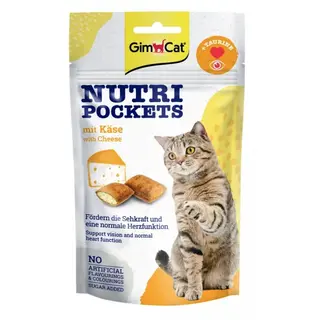 GIMCAT Nutri pockets Ser - przysmak dla kota - 60g
