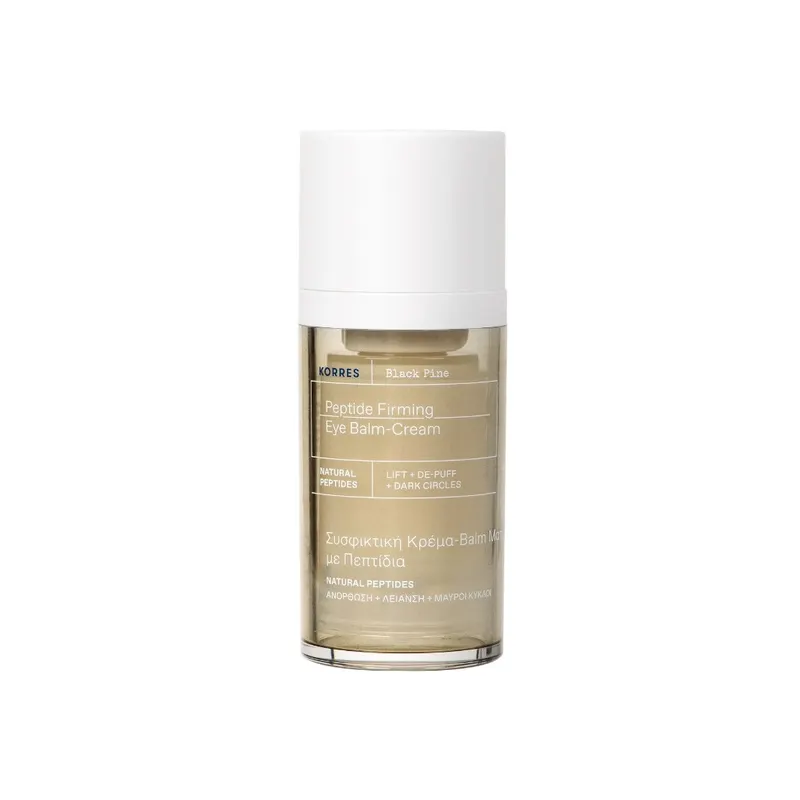 KORRES Black Pine Peptydowy Balsam-Krem Ujędrniający pod Oczy 15ml