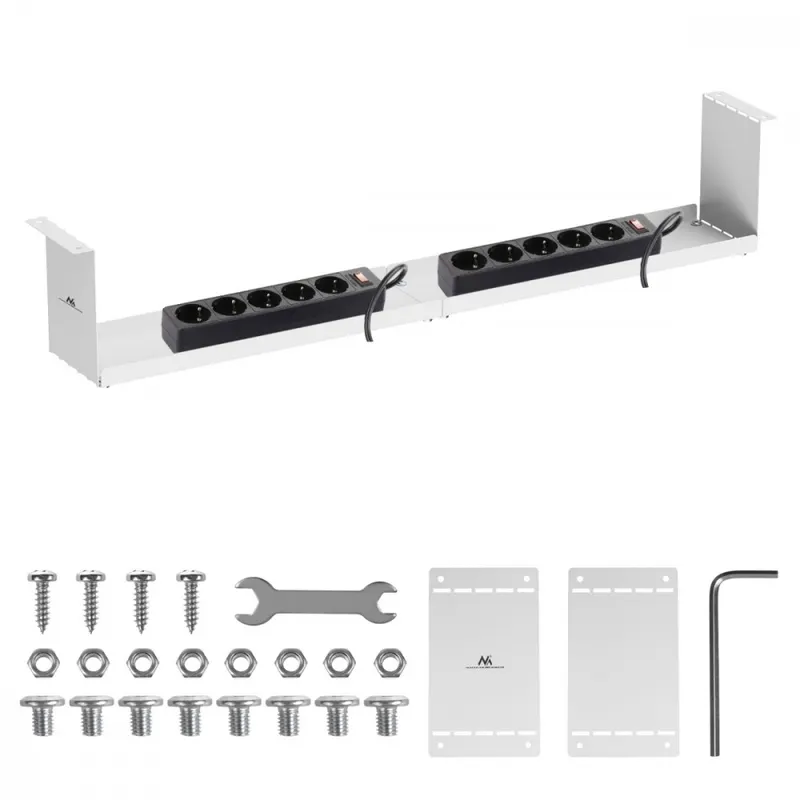 Maclean Kompaktowy organizer na kable MC-107 W